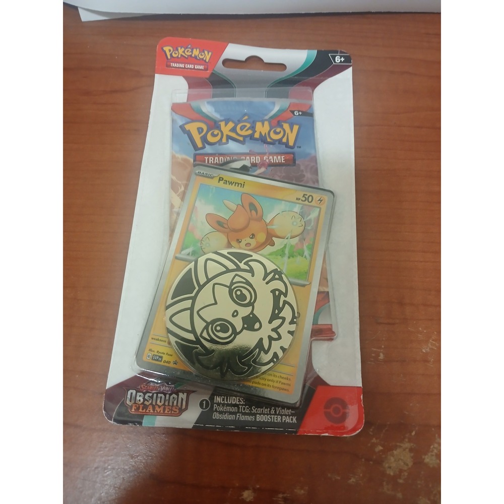 Pokemon Scarlet & Violet Obsidian Flames Blister Pack Pawmi Promo SVP 040 New